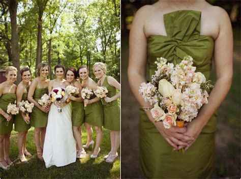Olive Green Wedding Color Of The Year