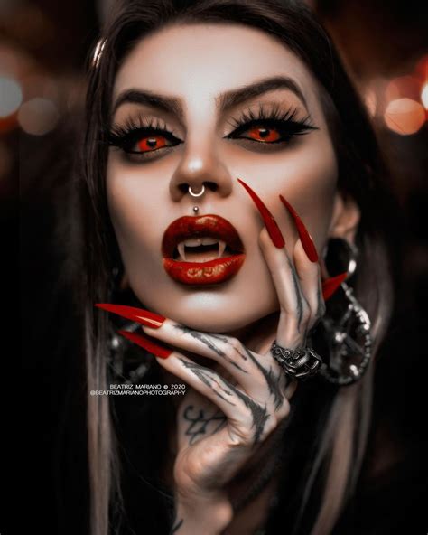 Pin By Алексей Черняев On Девушки Woman Vampire Tattoo Horror Tattoo