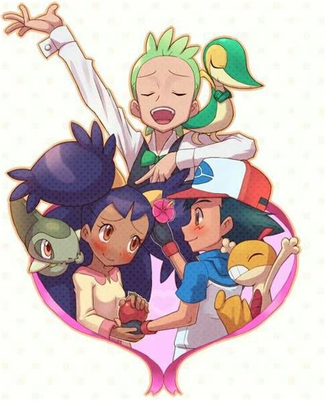 This Is Beautiful Although I Dont Ship Ash With Iris Pokemon