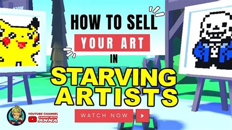 How To Sell Your Art In Starving Artist Roblox Ko Fi Where Creators