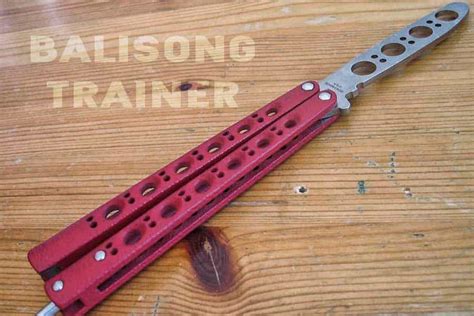 The Best Balisong Butterfly Knife Trainer Knife Up