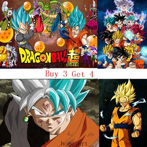 The dragon ball z anime special covers the z anime up to the middle of the saiyan arc (all there was at the time) and also briefly covers the original dragon ball anime. Dragon Ball Z Goku Anime Poster Clear Image Wall Stickers Home Decoration Good Quality Prints ...
