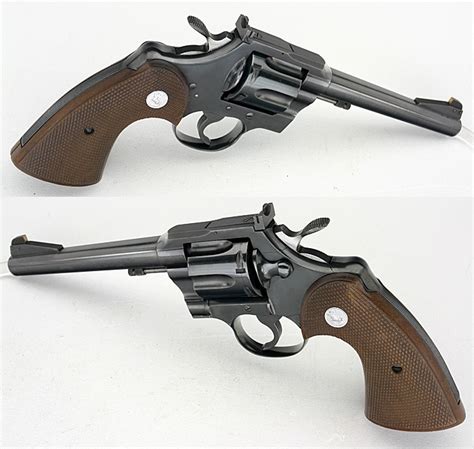 Colt Officers Model Match 38 Spl Revolver Mfg 1956