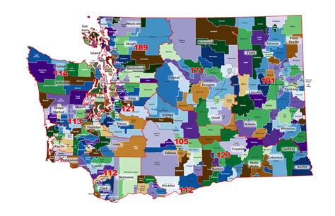 List Of School Districts In Washington Wikipedia