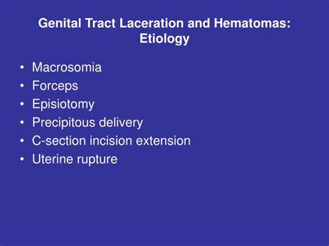 Ppt Management Of Obstetrical Hemorrhage Powerpoint Presentation Id