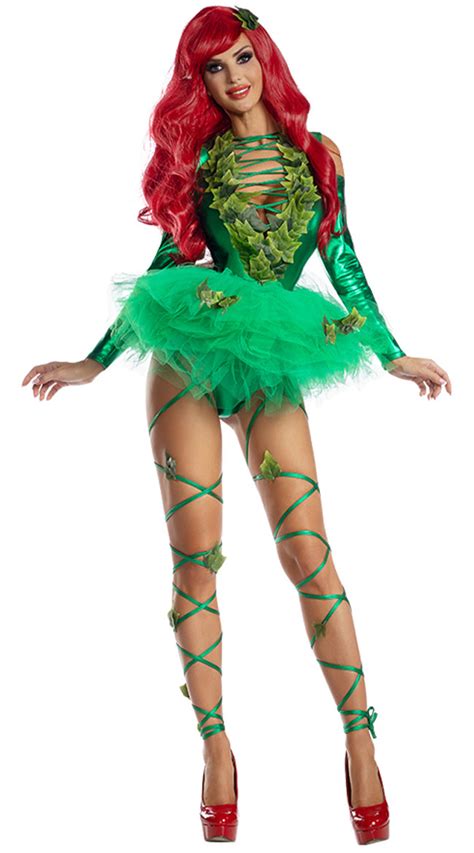 Poisonous Babe Costume Sexy Poison Ivy Costume Yandy Com