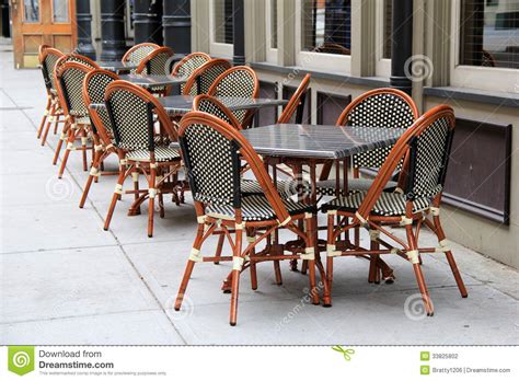 This is your one stop shop for all cafe chairs, tables & furniture. Gorgeous Cane Chairs And Tables Outside Restaurant Stock ...