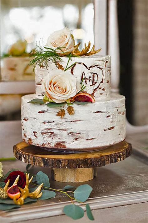 Gussying up your big day with countryside trimmings? 10 Awesome Rustic Wedding Cake Ideas For Sweet Wedding ...