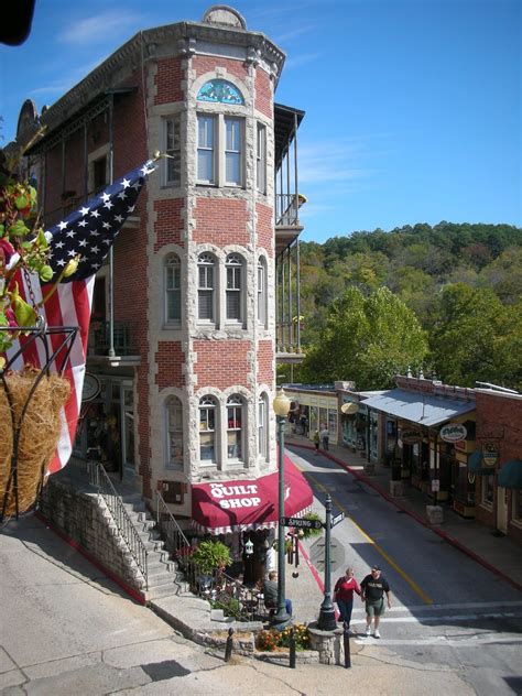 Classic Eureka Springs Shot Of Downtown Youll Get A Workout Walking