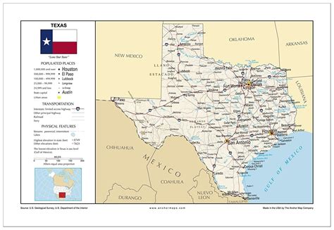 Map Of Texas And Arkansas Maping Resources Wells Printable Map
