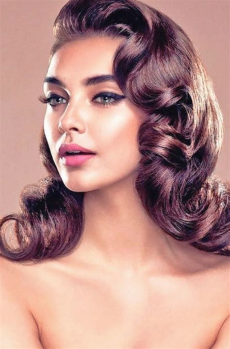 17 Hairstyles Short Retro 60s Old Hollywood Hair Vintage Hairstyles