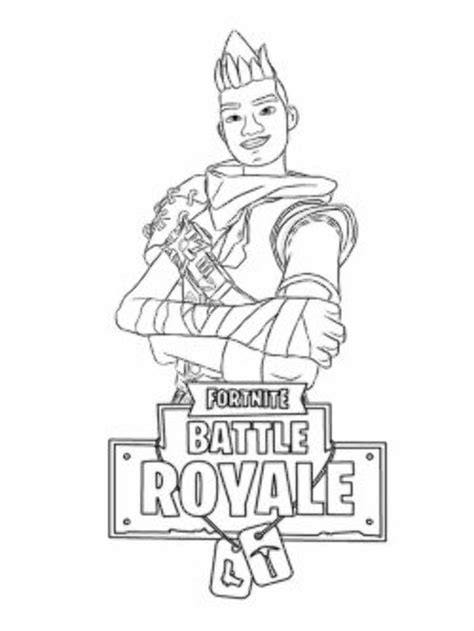 high quality renegade raider clipart fortnite colouring page transparent png images