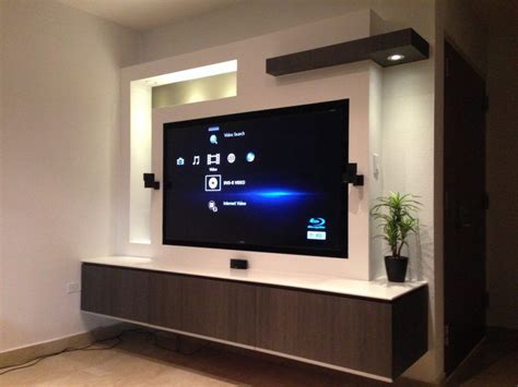 Image Result For Led Tv Panel Design Wall Tv Unit Design Wall Unit