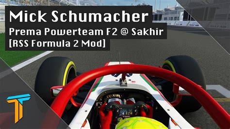Assetto Corsa Mick Schumacher Prema Powerteam F2 Sakhir Bahrain