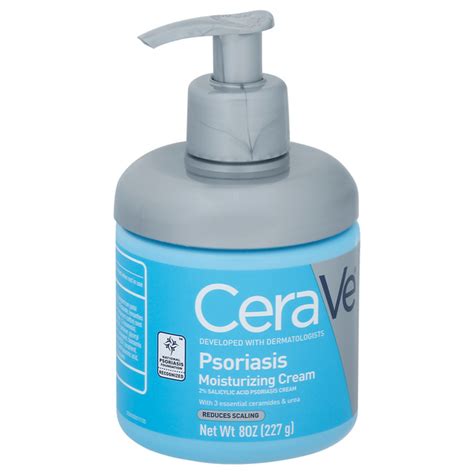 Cerave Psoriasis Moisturizing Cream Reduces Scaling 8 Oz Shipt