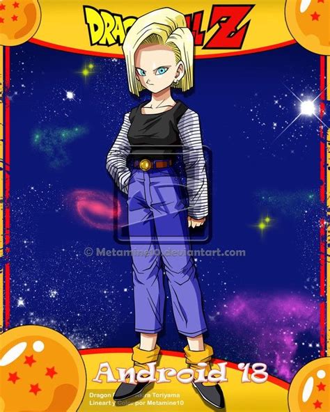 Dragon Ball Z Majin Buu Saga Android 18 Personajes De Dragon Ball Personajes De Goku Dragones