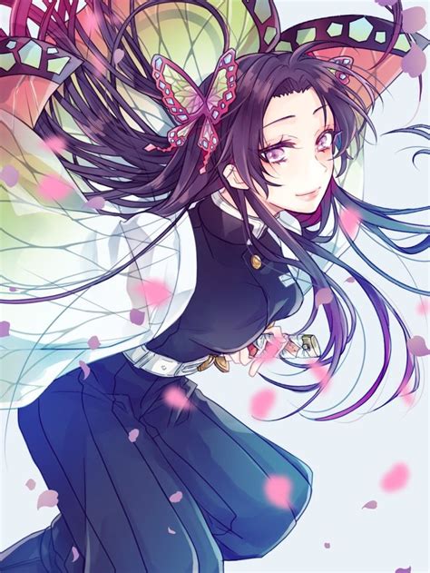 Kanae Kochou Bướm Nghệ Thuật Anime Anime