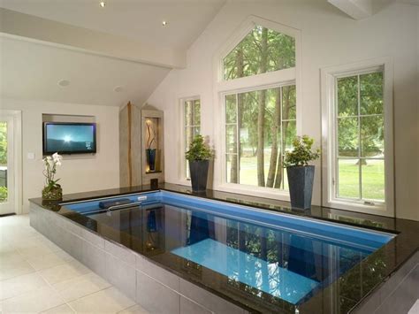 17 Ridiculously Amazing Modern Indoor Pools Futurian Small Indoor