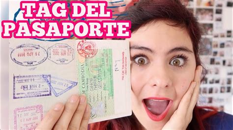 Así Se Ve Un Pasaporte Completamente Llenoi Tag Del Pasaporte Youtube