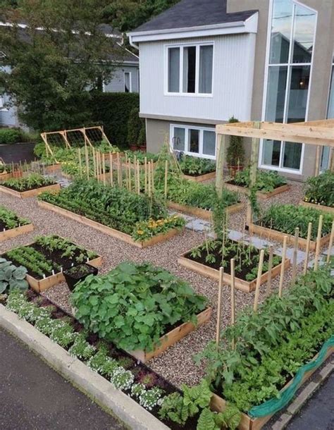 20 Rustic Vegetable Garden Design Ideas For Your Backyard Inspiration