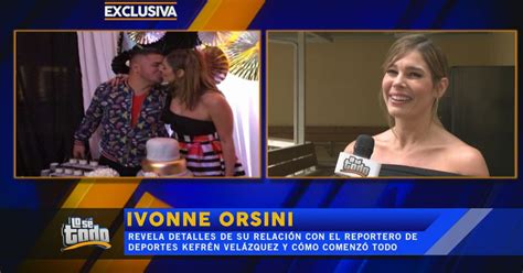 Ivonne Orsini Y Kefren Tbt Ivonne Orsini Dejó De Ser La Deportista