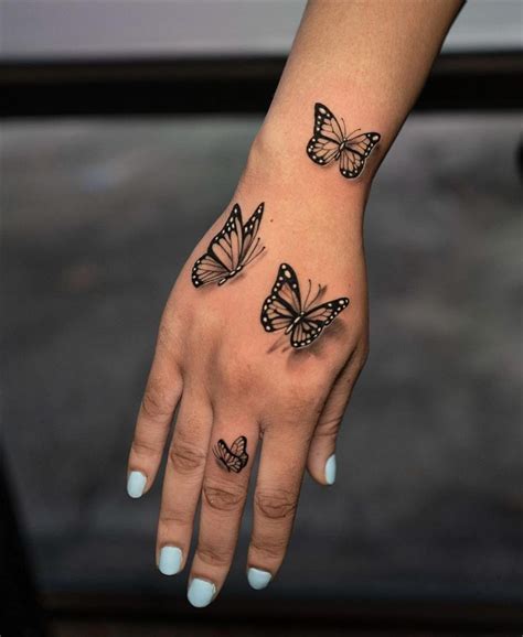 Butterfly Tattoo Small Butterfly Tattoo Butterfly Hand Tattoo Butterfly Tattoo Designs Butterfly