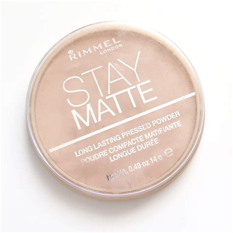 Rimmel Stay Matte Pressed Powder Review Fables In Fashion