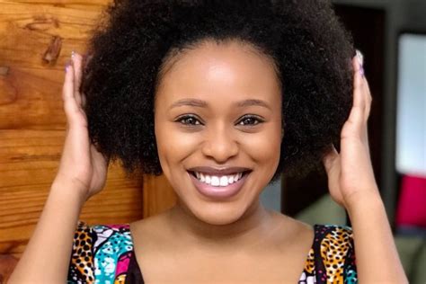 Sa Celebrities With Beautiful Natural Hair Youth Village