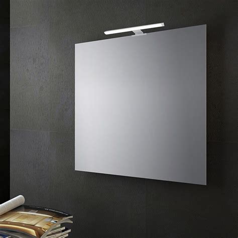 Ti garantiamo il giusto acquisto, ci lavoriamo tutti i giorni. Specchio bagno reversibile con lampada led 70x70 cm | San ...