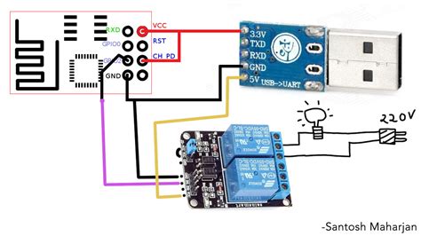 Wifi Internet Controlled Relays Using Esp8266 Quick 30 Minutes Iot