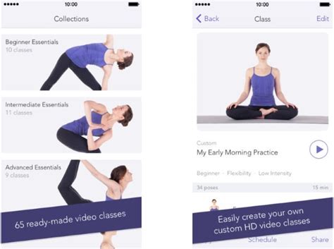 If you are a beginner in the yoga lesson, i will recommend this app for you. Top Best Yoga Mobile Apps | CitrusBits