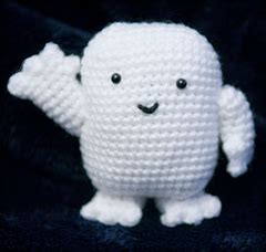 Here is a knitted adipose from doctor who. Ravelry: Adipose (Doctor Who) Amigurumi pattern by Allison ...