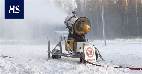 Järvenpää ei aio hankkia lumitykkiä hiihtäjiä varten: Virkamiehet ...
