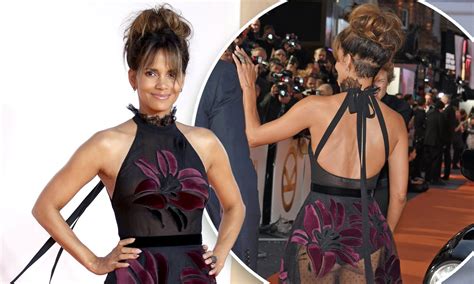 Halle Berry Flashes Her Pert Bottom At Kingsman Premiere Halle Berry Premiere Kingsman