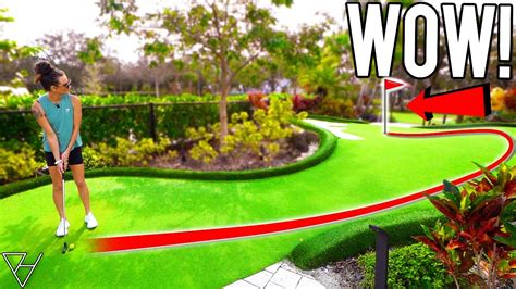 Playing A Championship Style Mini Golf Course Awesome Course Youtube