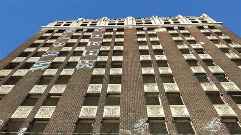 Final Climb Abandoned Spivey Building East St Louis Illinois 3 26 2022