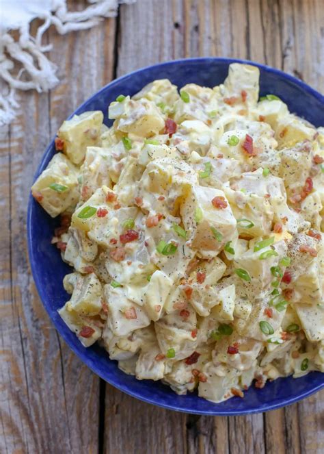 Dill Pickle And Bacon Potato Salad Barefeet In The Kitchen