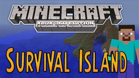 Minecraft Xbox 360 Survival Island Map Wdownload Youtube