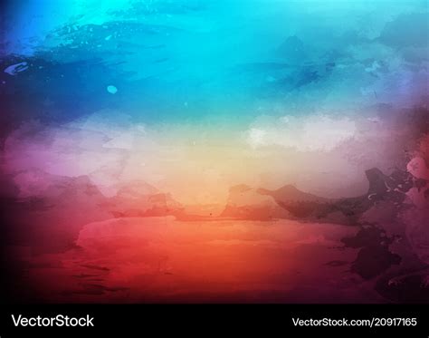 Dark Background With A Watercolour Texture Vector Image