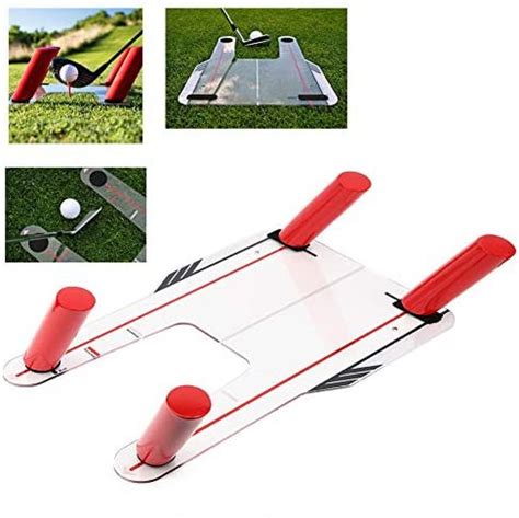 Ritoeasysports Golf Swing Training Aid Unbreakable Base 4 Path Rods