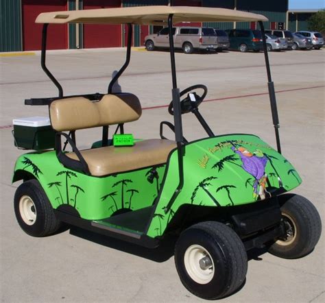 Dallas Vehicle Wrapsgolf Cart Wrap Golf Carts Ezgo Golf Cart Golf