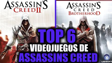 Top Videojuegos De La Saga De Assassins Creed Youtube