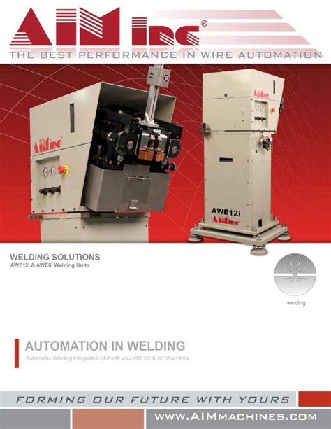 Pdf Automation In Welding Aim Machines · Automation In Welding