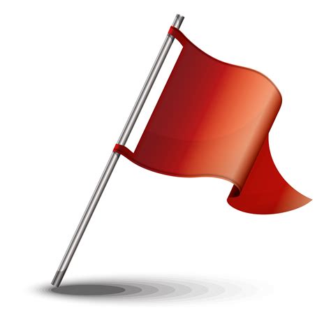 Red Flag Red Flag Vector Red Flag Png Download 18751875 Free