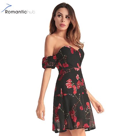 Romantichut 2018 Spring Sexy Backless Short Dress Strapless Off