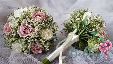Gypsophila Rose Bridesmaids Wedding Flower Bouquet Or Brides Medium