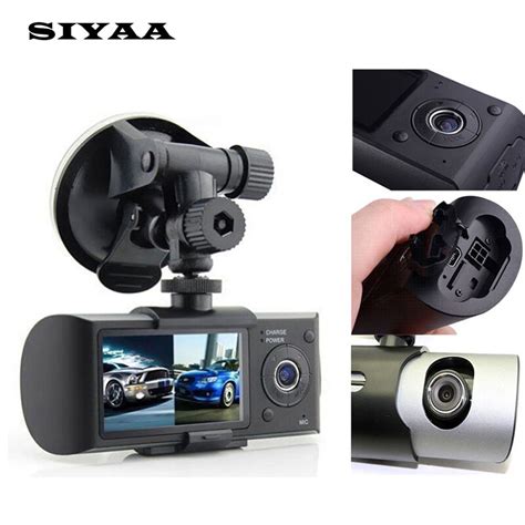 Dual Camera Car Dvr R300 With Gps And 3d G Sensor 27 Tft Lcd Cam