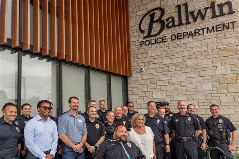 Unveiling Ballwins New Police Station And Honoring A Heros Legacy Jema