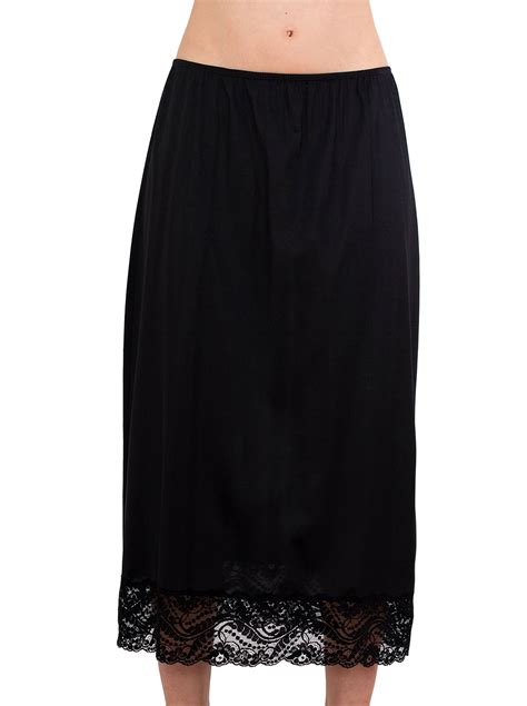 Under Moments Womens Maxi Half Slip Vintage Style 32 With All