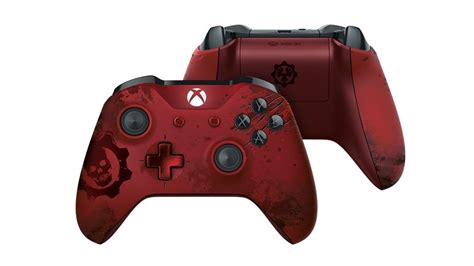 Köp Xbox Wireless Controller Gears Of War 4 Crimson Omen Limited